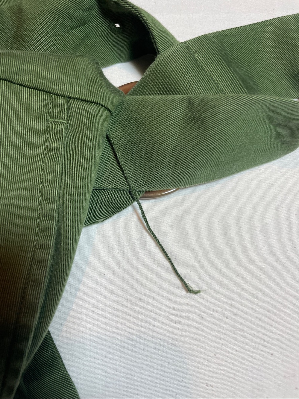 LOFT Olive Green Crewneck Jumper - Picture 7 of 8